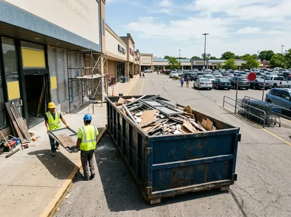 retail-store-renovation-debris-003 — frequently asked questions, Roll-off Dumpster Rentals in Sun Prairie, WI